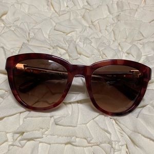 Pink Ferragamo Sunglasses